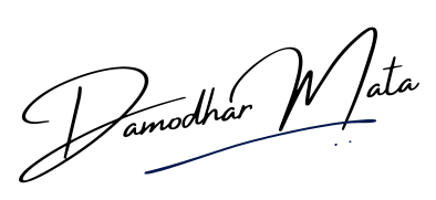 Damodhar Mata Signature